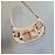 Borsa Burberry Olympia Tela Stampata Cuori Nova Check Marrone Multicolore Beige - vista 8