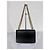 Valentino Garavani Bolso de hombro Vain en piel negra Negro - vista 3