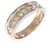 Autre Marque Anello Kashikey Au750 Oro Rosa Au750 Oro Bianco Diamante D'oro