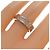 Autre Marque Anello Kashikey Au750 Oro Rosa Au750 Oro Bianco Diamante D'oro - vista 5