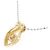 Autre Marque Au750 Diamantenhalskette Golden - Ansicht 4