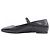 Hermès Jane Api Buckle Chevre Flats Preto - vista 2