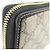 Cartera larga Gucci GG EMBLEM de lona GG suave Negro Beige Dorado - vista 3