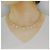 Autre Marque Au750 Blumen-Diamant-Halskette Golden - Ansicht 6