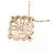 Autre Marque Collana in oro rosa Au750 e diamanti - vista 4