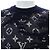 Malha Monogram Distressed Louis Vuitton Marrom Azul marinho - vista 5