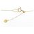 Autre Marque Diamantenhalskette Au750 Golden - Ansicht 5