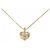 Hermès Cœur Oran Pendant Au750 Halskette Golden