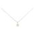 Autre Marque Collar de oro blanco Au750 y diamantes Plata