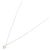 Autre Marque Collar de oro blanco Au750 y diamantes Plata - vista 2
