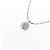 Autre Marque K10 Weißgold Diamant-Halskette Silber - Ansicht 3