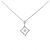 Autre Marque Diamantenhalskette Au750 Silber