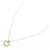 Autre Marque Au750 Herz-Diamant-Halskette Golden - Ansicht 2