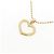 Autre Marque Au750 Herz-Diamant-Halskette Golden - Ansicht 4