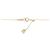 Autre Marque Au750 Herz-Diamant-Halskette Golden - Ansicht 5