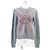 Jersey de cachemira CHANEL LOOK27 Castaño Azul claro