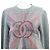 Jersey de cachemira CHANEL LOOK27 Castaño Azul claro - vista 2
