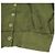 Autre Marque WILLFULLY top in felpa di cotone corto con bottoni 3way / 2way Verde Verde oliva - vista 4