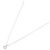 Autre Marque Collar de diamantes PT900 PT850 Plata - vista 2