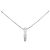 Autre Marque Collana di diamanti Pt900 Pt850 Argento