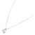 Autre Marque Diamantenhalskette PT900 PT850 Silber - Ansicht 2