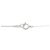 Autre Marque Diamantenhalskette PT900 PT850 Silber - Ansicht 5