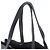 Saco Tote em couro Prada Triangle Logo Preto - vista 2