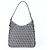 Fendi FF Zucchino Leder Schulter-Tote-Bag Schwarz - Ansicht 3