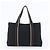 Hermès Sac cabas en cuir Hermes Troca Horizontal MM Noir - vue 3