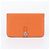 Hermès Portafoglio lungo in pelle Hermes Dogon Duo GM Arancione - vista 2