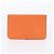 Hermès Portafoglio lungo in pelle Hermes Dogon Duo GM Arancione - vista 3