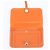 Hermès Portafoglio lungo in pelle Hermes Dogon Duo GM Arancione - vista 7