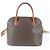 Céline Borsa Tote 2-Way in pelle Celine Macadam Marrone - vista 4