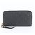 Louis Vuitton Monogram Empreinte Zippy Wallet mit RFID-Schutz Schwarz
