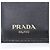 Prada Vitello Move Leather Tri-fold Wallet Black - view 9