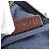 Céline Bolsa de ombro hobo em couro e denim azul Celine Macadam - vista 9
