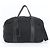 Sac Boston Prada en nylon Tessuto avec logo triangle en cuir Noir