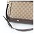 Bolsa de Ombro Gucci GG Canvas Princy em couro Marrom - vista 2