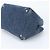 Prada Canapa Denim Triangle Logo Tote Bag Navy blue - view 4