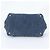 Prada Canapa Denim Triangle Logo Tote Bag Navy blue - view 6
