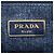 Prada Canapa Denim Triangle Logo Tote Bag Navy blue - view 8