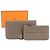 Hermès Cartera larga de piel Hermes Dogon Y Stamp Duo GM Gris pardo
