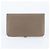 Hermès Cartera larga de piel Hermes Dogon Y Stamp Duo GM Gris pardo - vista 3