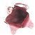 Borsa Tote Gucci in tela GG e pelle Rosso Beige Bordò - vista 7