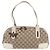 Gucci GG Canvas Princy Leder Tote Bag Beige