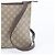 Borsa a tracolla Gucci GG Supreme in pelle Marrone - vista 2