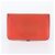 Hermès Hermes Dogon Duo GM Leather Long Wallet Red - view 3
