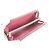 Cartera larga Louis Vuitton Monogram Portefeuille Clemence de cuero Fuchsia con protección RFID Fucsia - vista 6