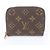 Portamonete Zippy Monogram con protezione RFID Louis Vuitton Marrone