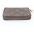 Portamonete Zippy Monogram con protezione RFID Louis Vuitton Marrone - vista 5